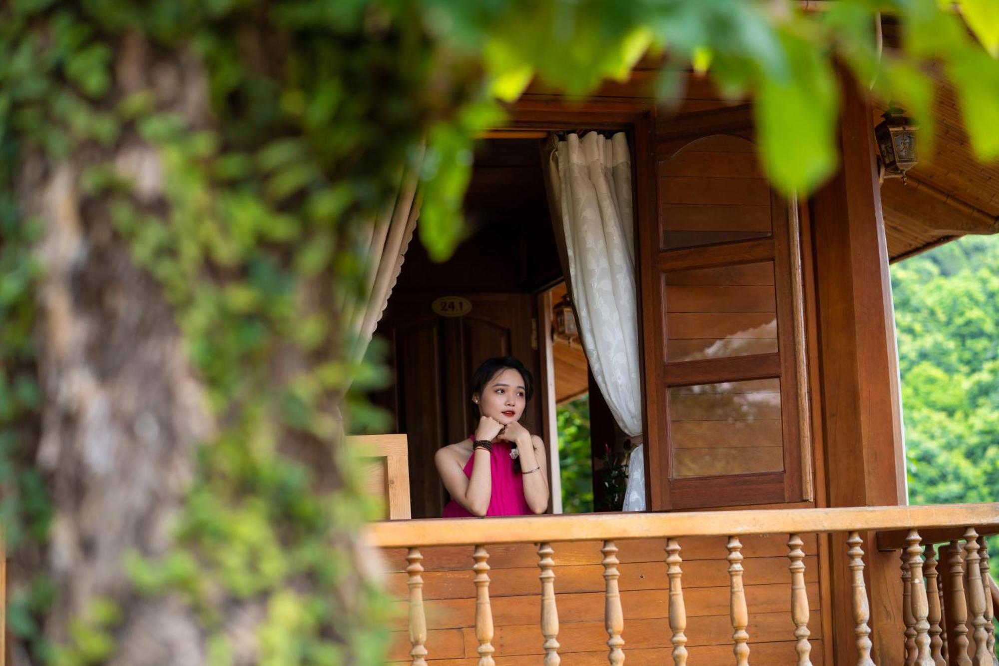 Paragon Resort Ba VI Xom Trong Buitenkant foto