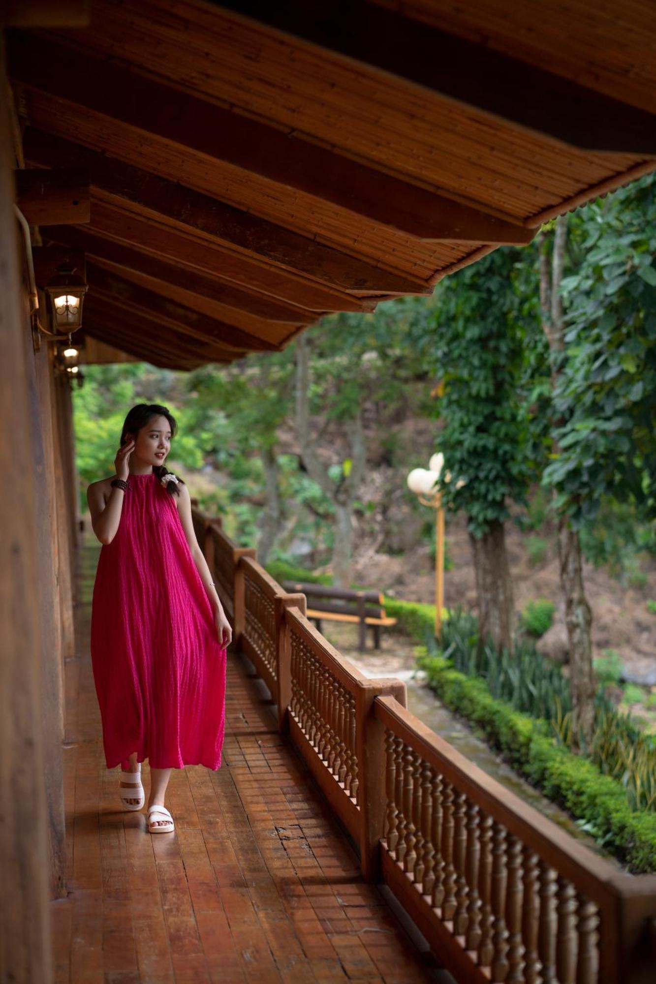 Paragon Resort Ba VI Xom Trong Buitenkant foto