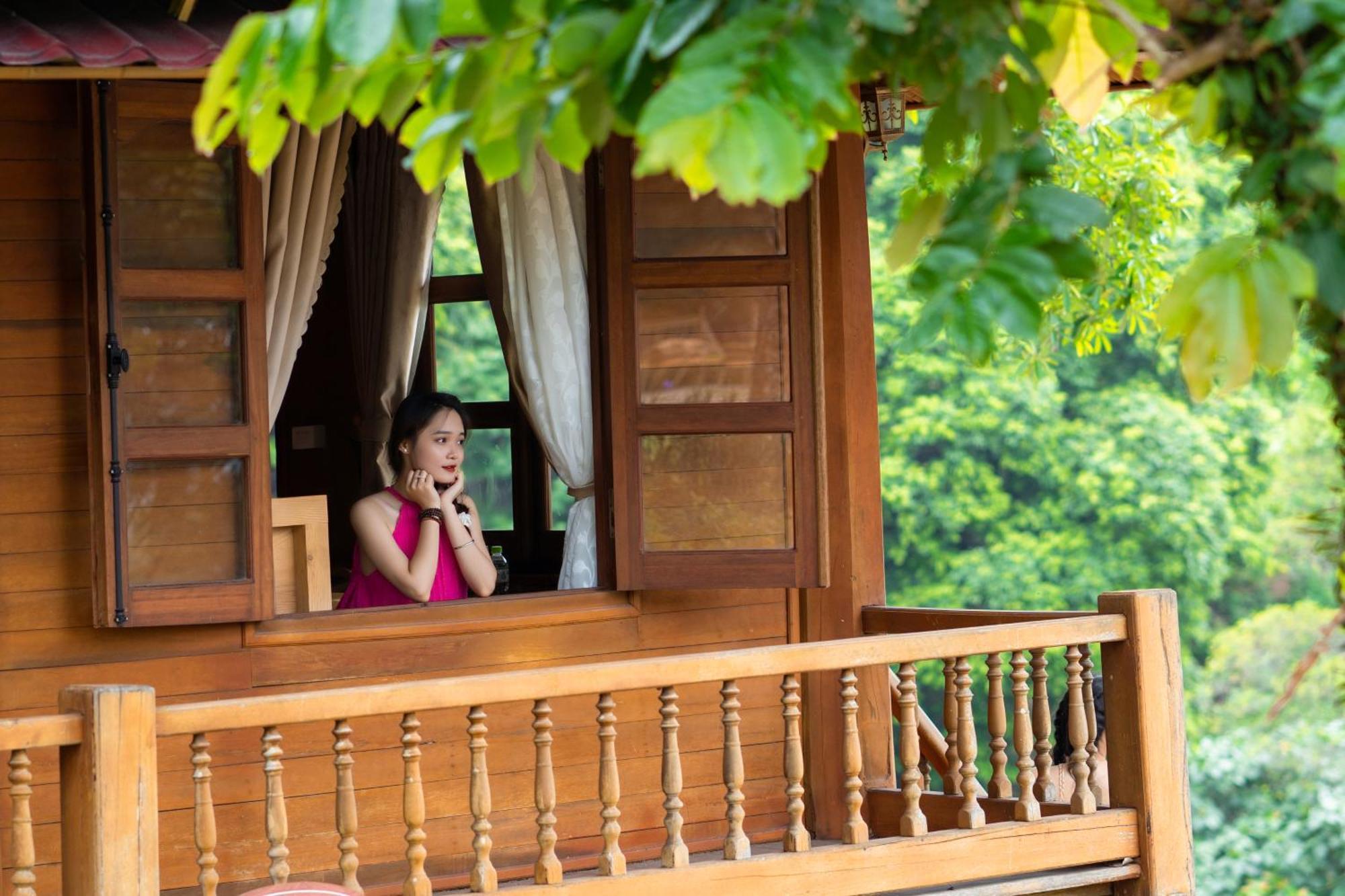 Paragon Resort Ba VI Xom Trong Buitenkant foto