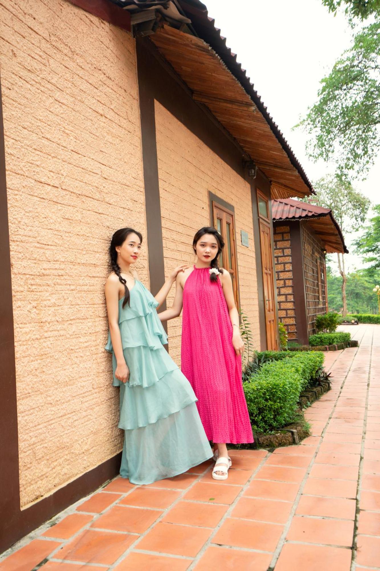 Paragon Resort Ba VI Xom Trong Buitenkant foto